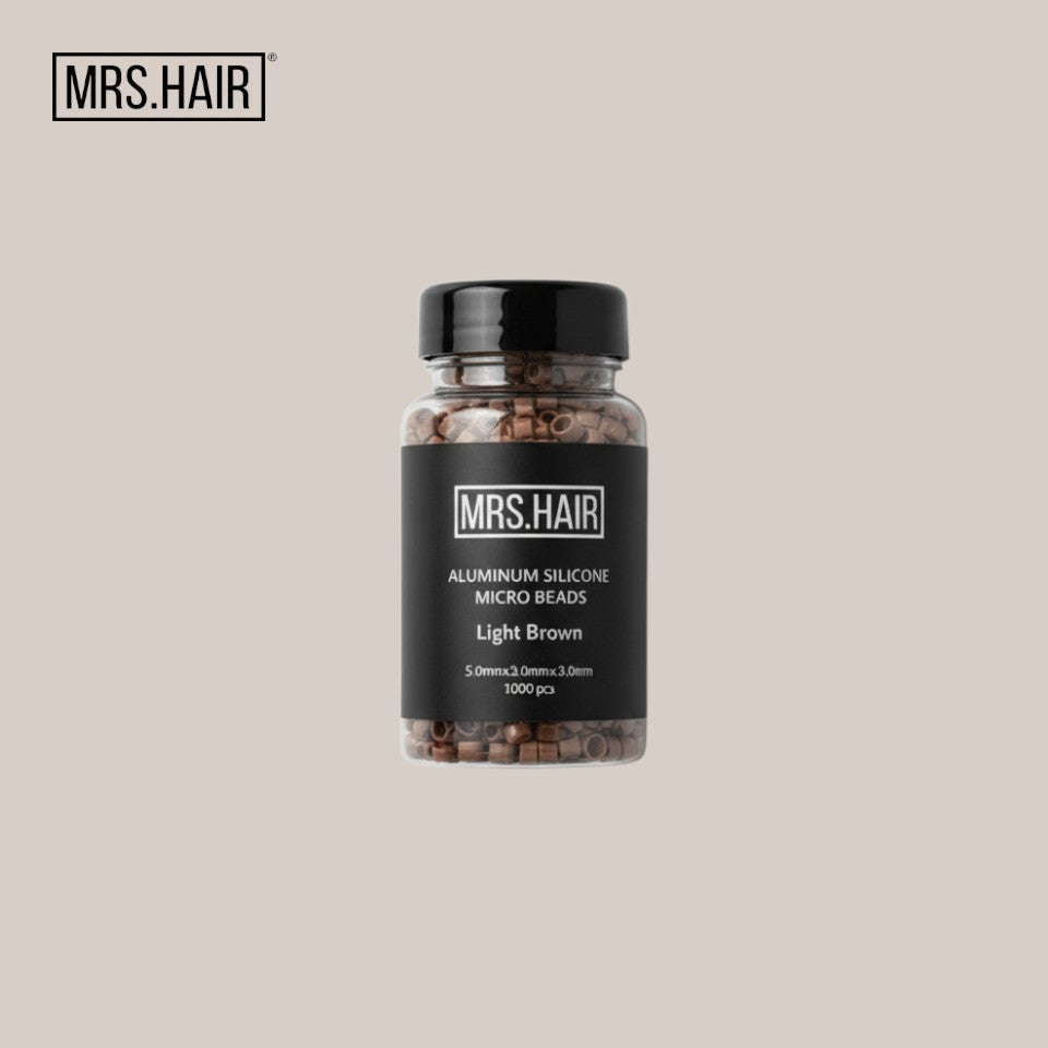 MRS HAIR BEADS LIGHT BROWN